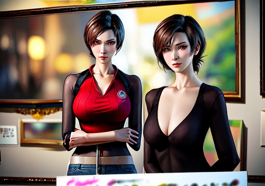 ((best qualityer)), ((work of art)), (detailded), Ada Wong,
