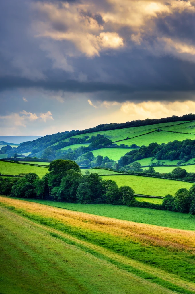 Original landscape,Sky and clouds,Tyndall effect,A country road,Colorful hot air balloon,High quality desktop wallpaper, Verdant forest, Detailed field properties, Beautiful English countryside, Stunning scenery, Rolling Hills, Landscape Wallpaper, Lush countryside, Green forests, Stunning scenery, Green fields in the background, High quality wallpaper, Beautiful wallpapers,Ultra high quality,Ultra HD,Ultra-high resolution