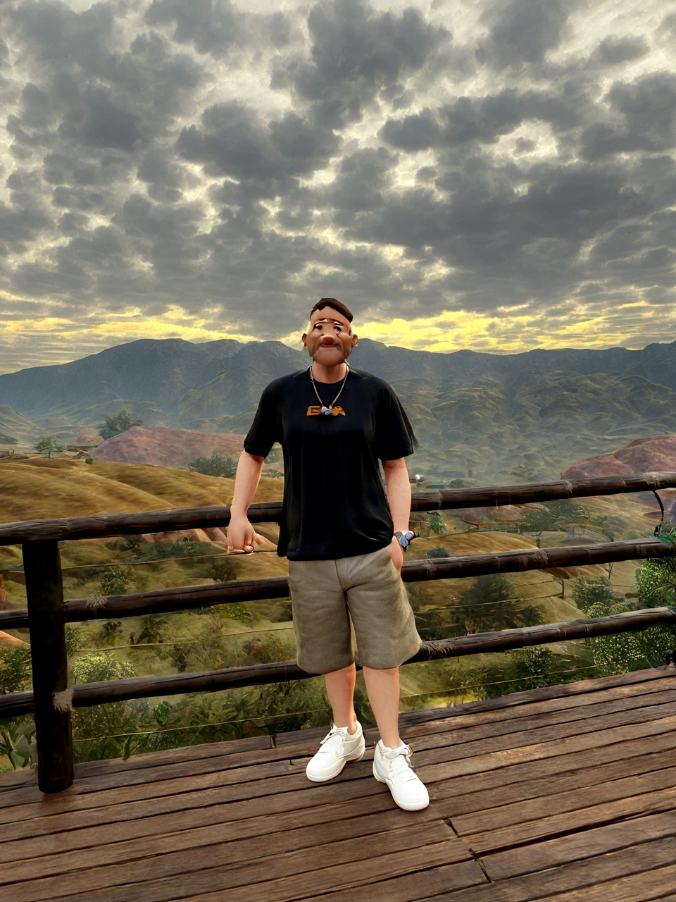 Cartoon character of a cardiologist doctor wearing Ceará shirt and stethoscope, an animated character, stylized character, animation style rendering, 3d stylized, , Stylized 3D rendering, toon render screenshot, 3d character, 3d character, Stylized 3D rendering, 3D character rendering, cartoon character, Personagem de close up, character posing, (Pixar-style) (bokeh) (best qualityer) (skin detailed) (detailed texture) (8K) (Argilla) (cinematic lighting) (sharp focus，Sit down and lift your upper body