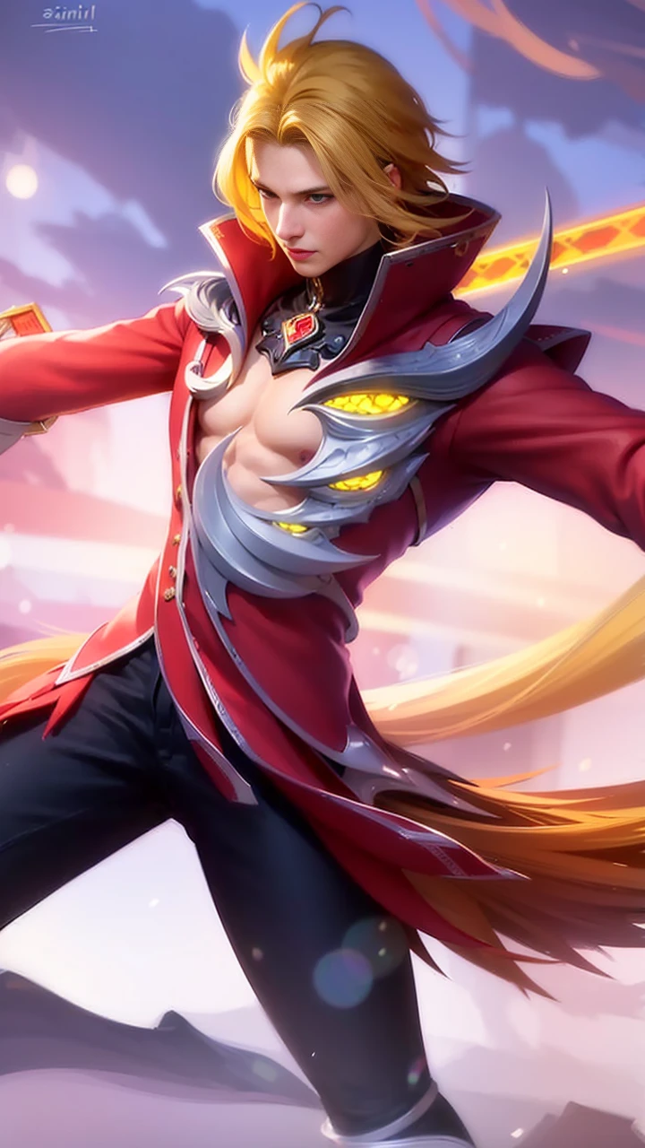 masculine male, masterpiece, ((perfect eyes)) best quality, (semirealism:1.9), beautiful lighting, (extremely detailed CG unity 4k fhd wallpaper), High Detail, Sharp focus, dramatic outdoors, 1 boy ,19 years old, white hair, light purpel eyes, smile.