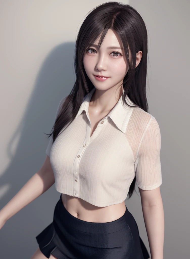 high quality picture, masterpiece, detailed hair texture, Detailed skin texture, Detailed Cloth Texture, 8K, Add fabric details, ultra detailed skin texture, ultra detailed photographic, Skin pores, , mini skirt, light smile,