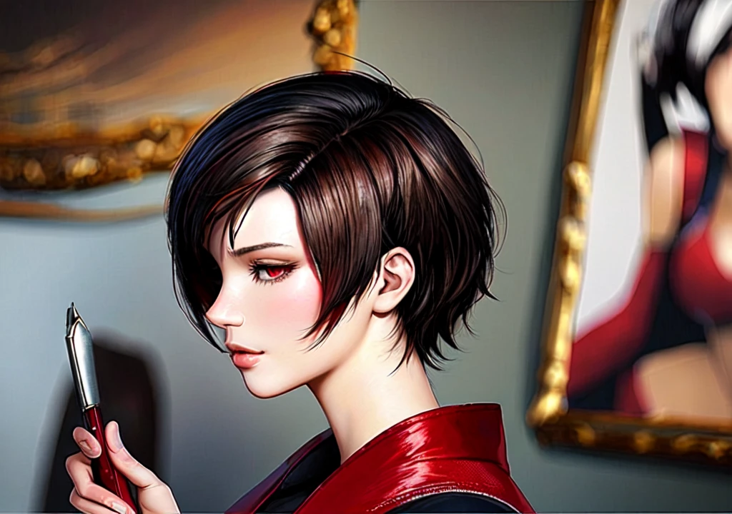 ((best qualityer)), ((work of art)), (detailded), Ada Wong,