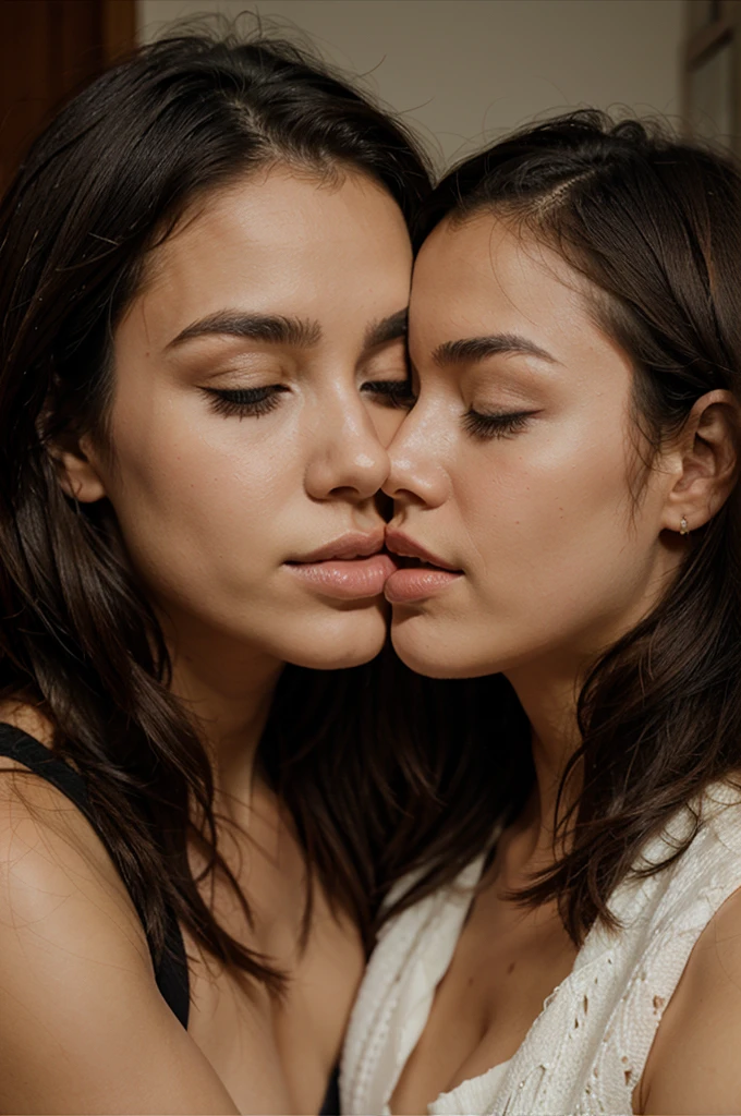 kissing