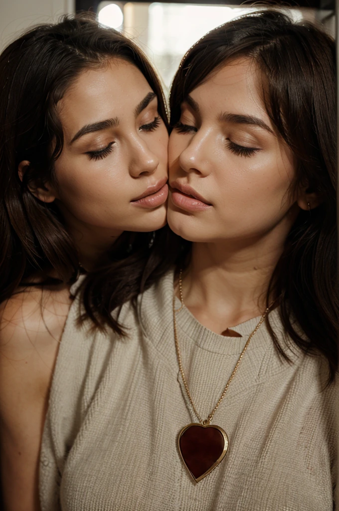 kissing