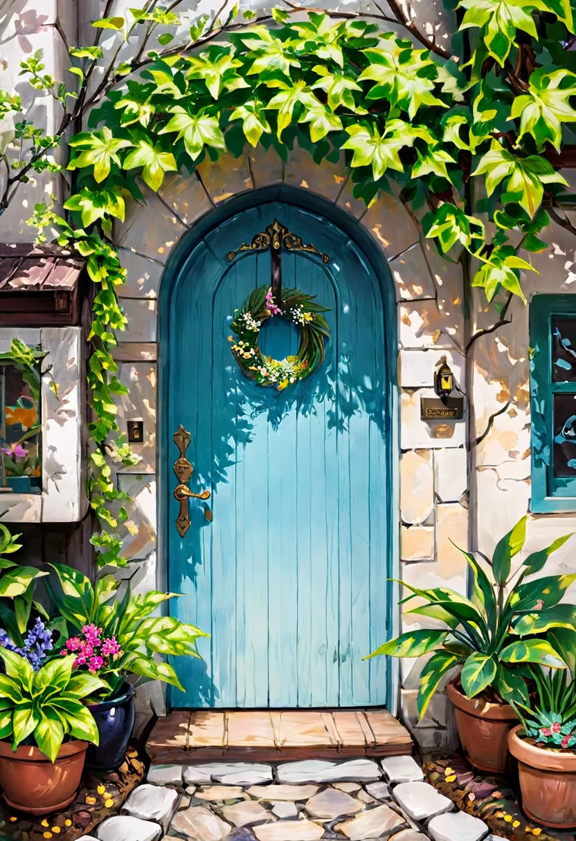 Fairy door art 