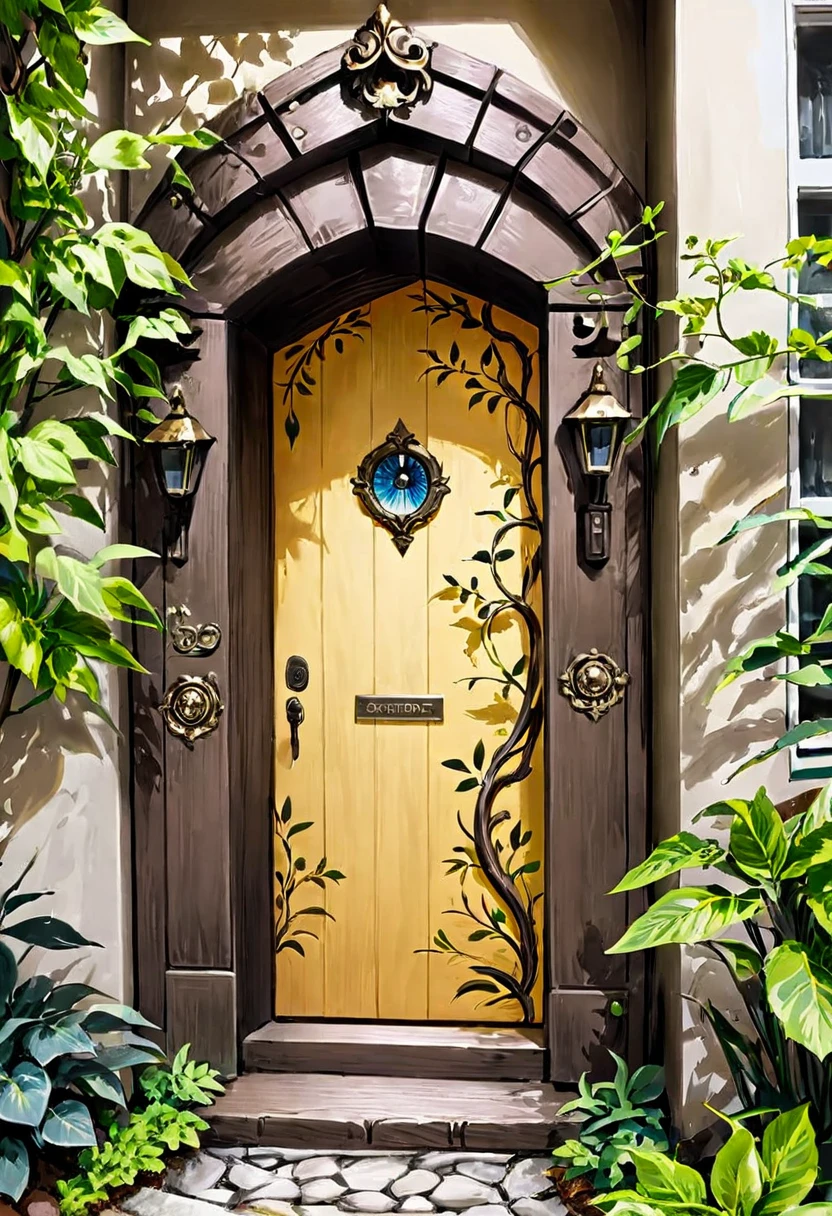 Fairy door art 