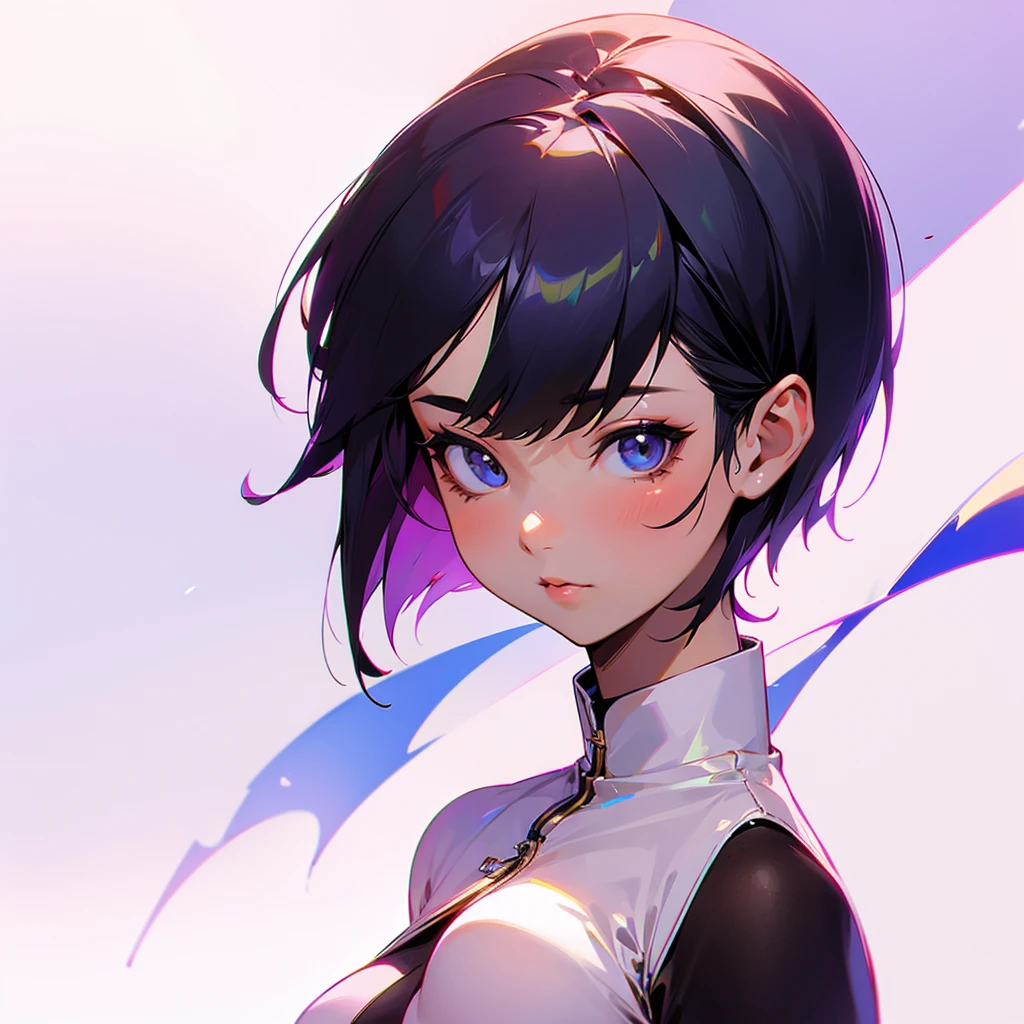 short hair woman,Very cool and cute.,Thai 