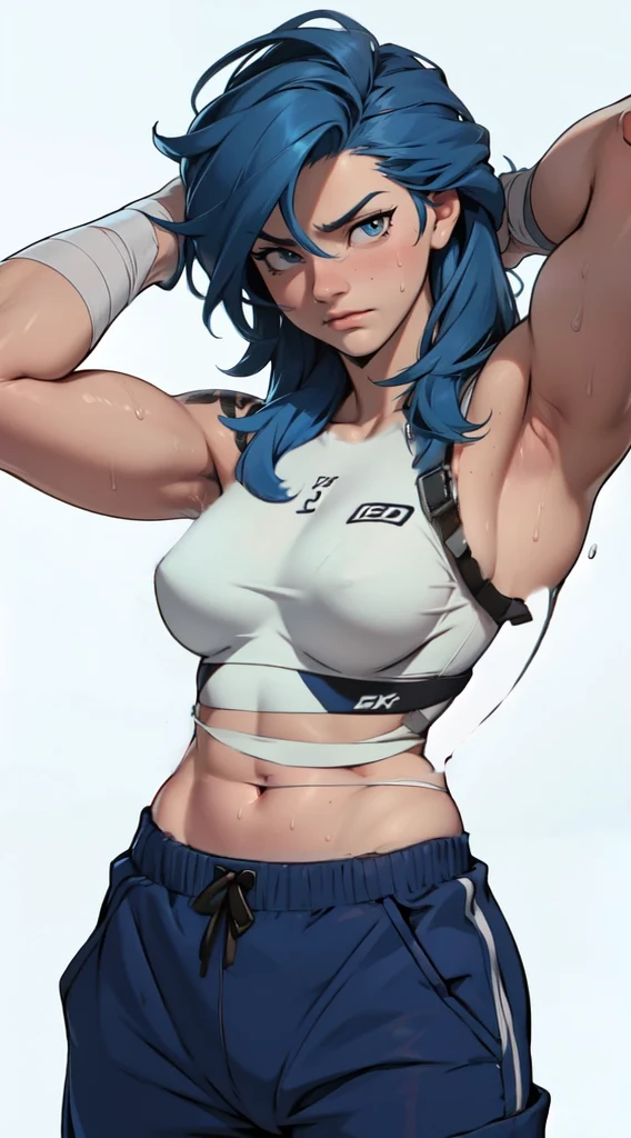 Bandaged breasts