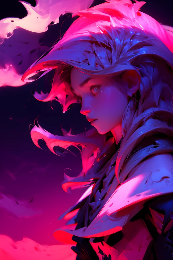 (low contrast ), fantasystyle phoenix color