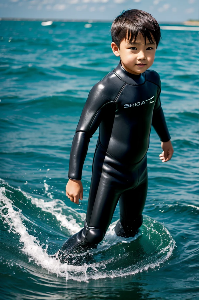Shota, wetsuit