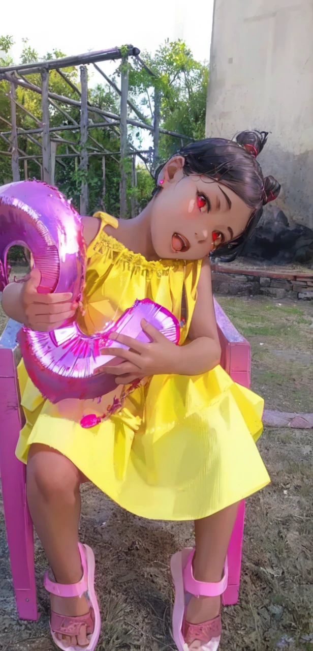 1girl, black hair, red eyes, fire witch, blood, light particles, light rays, wallpaper, high contrast, colorful,