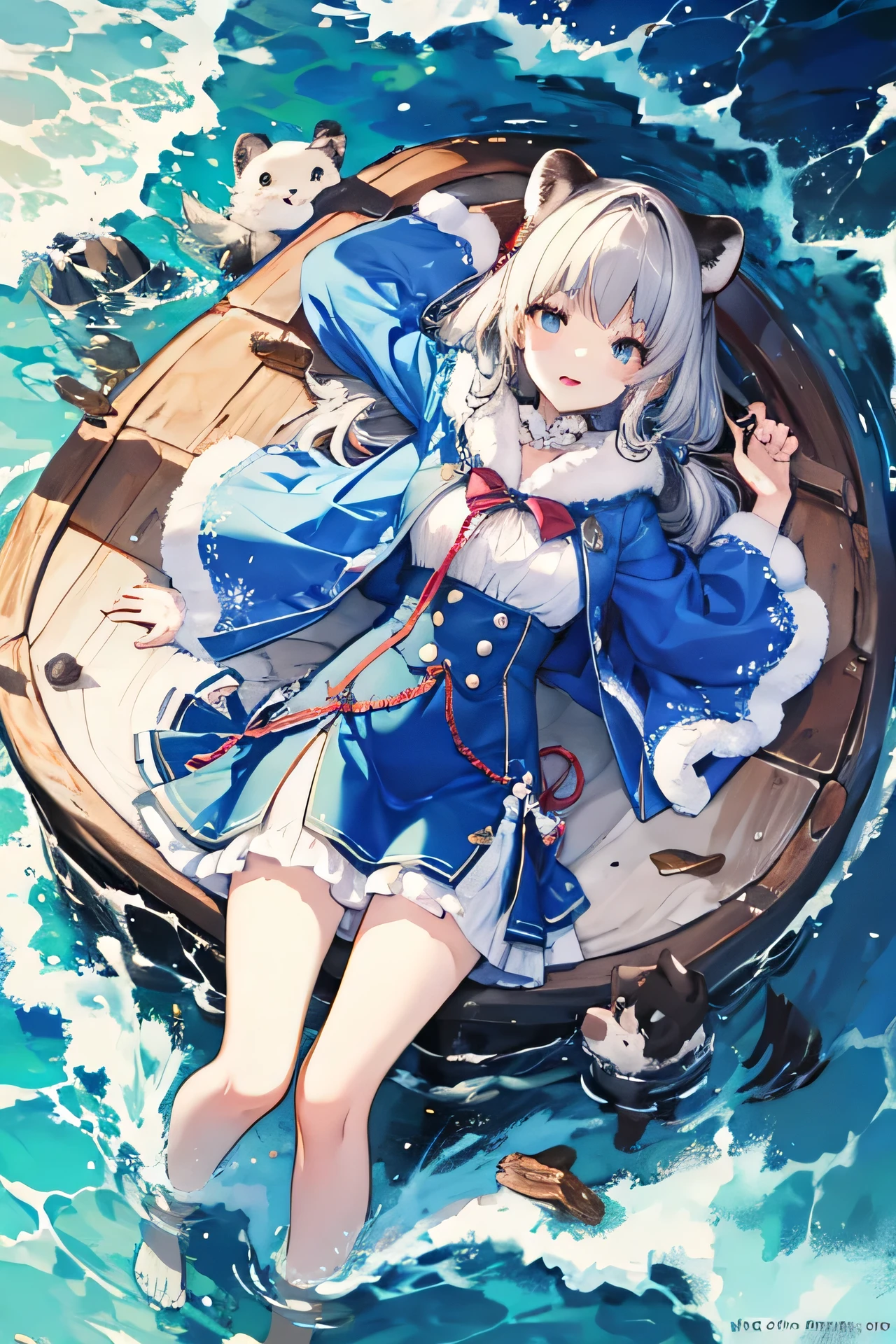 Sea otter,personification