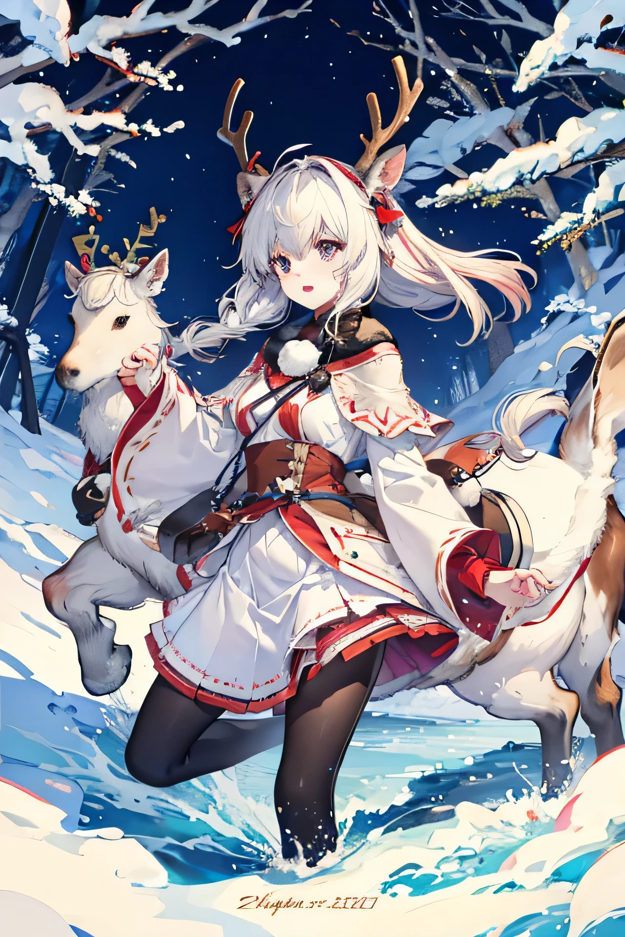 reindeer,personification