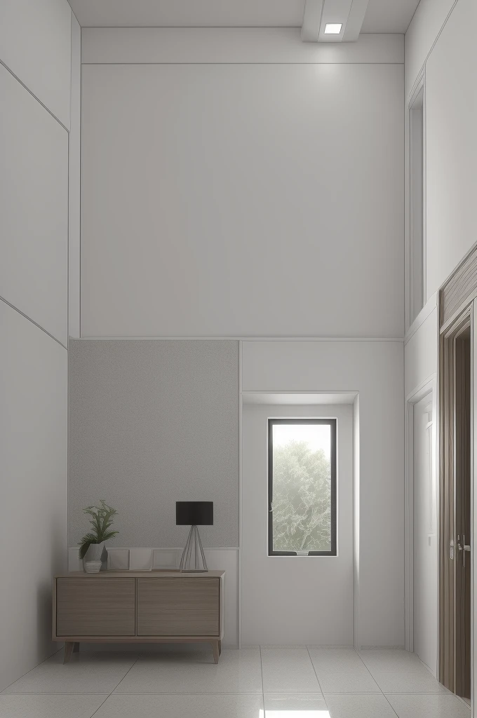 House design, Super sharp like photos taken with a professional camera, (Masterpiece,best quality,8k uhd,dslr,soft lighting,high quality,hyper detail,film grain,Fujifilm XT3, UE 5 render 8k, super high resolution, supper detail:1.2), color block wall decor, abtract poster decor, glossy floor, (((volumetric light)))