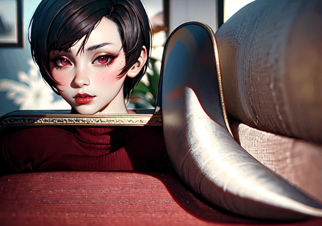 ((best qualityer)), ((work of art)), (detailded), Ada Wong,