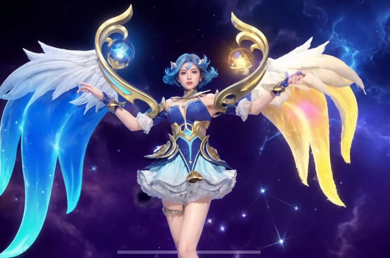 um close de uma pessoa em um palco com uma espada, mystical atlantean valkyrie, knights of zodiac girl, imperatriz ciborgue futurista, Deusa da Luz, Deusa Dourada Atena, O Marinheiro Galaxia. Beautiful, portrait knights of zodiac girl, Deusa grega Atena, O Deus Atena, venus godness athena, epic 3 d yemaya, aparece como a deusa do fogo