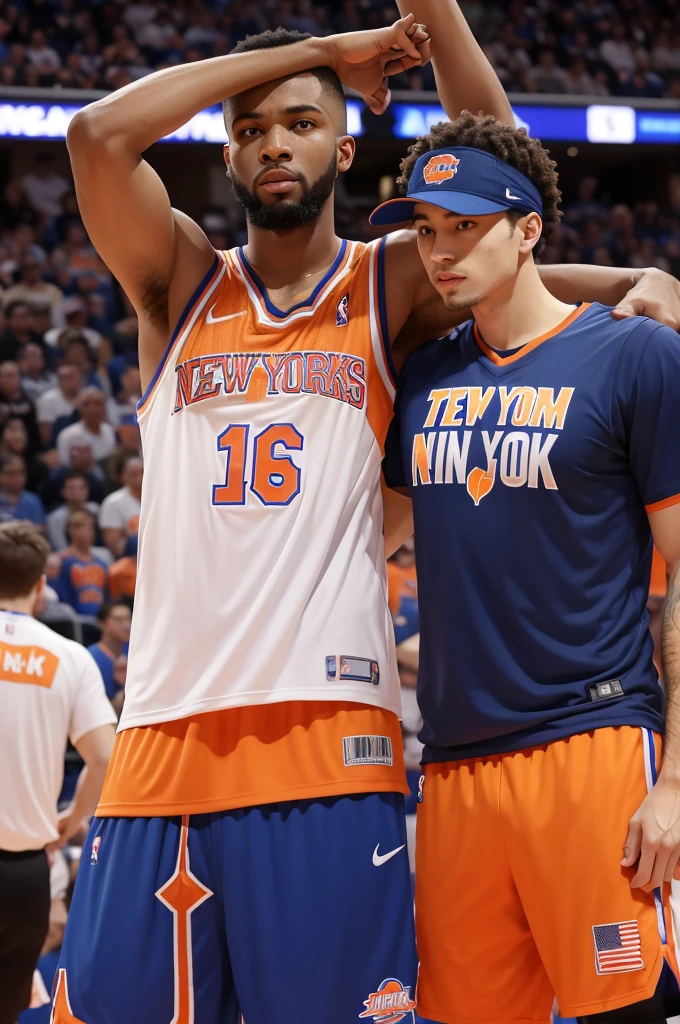 I want a t-shirt for a team inspired by the New York Knicks