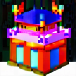 The golden treasure chest is in the golden palace