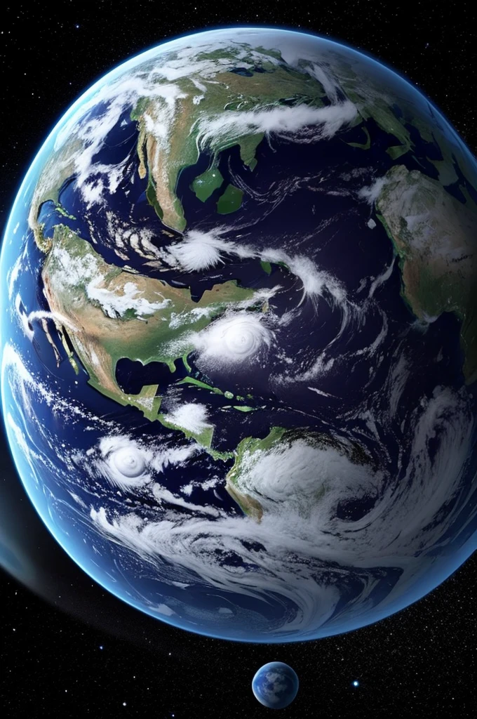 Create a planet earth without music