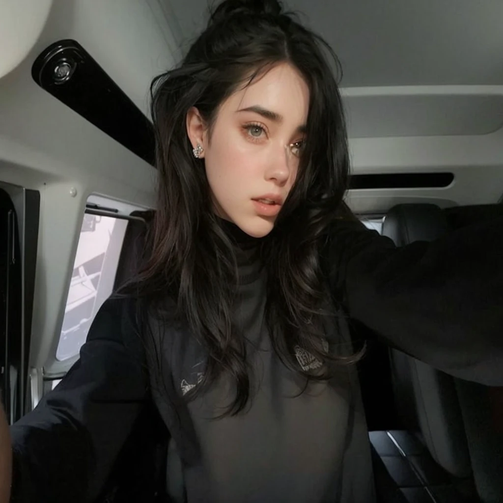 The singer looks like Billie Eilish