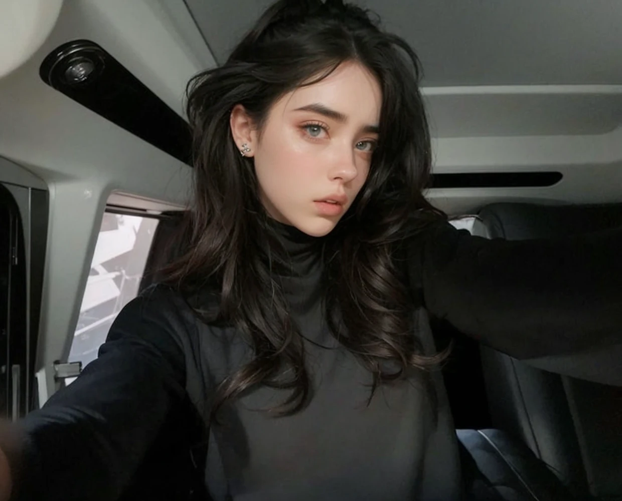The singer looks like Billie Eilish
