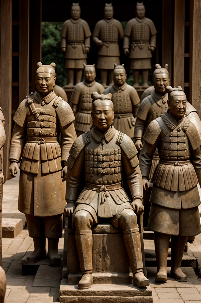 terracotta warriors