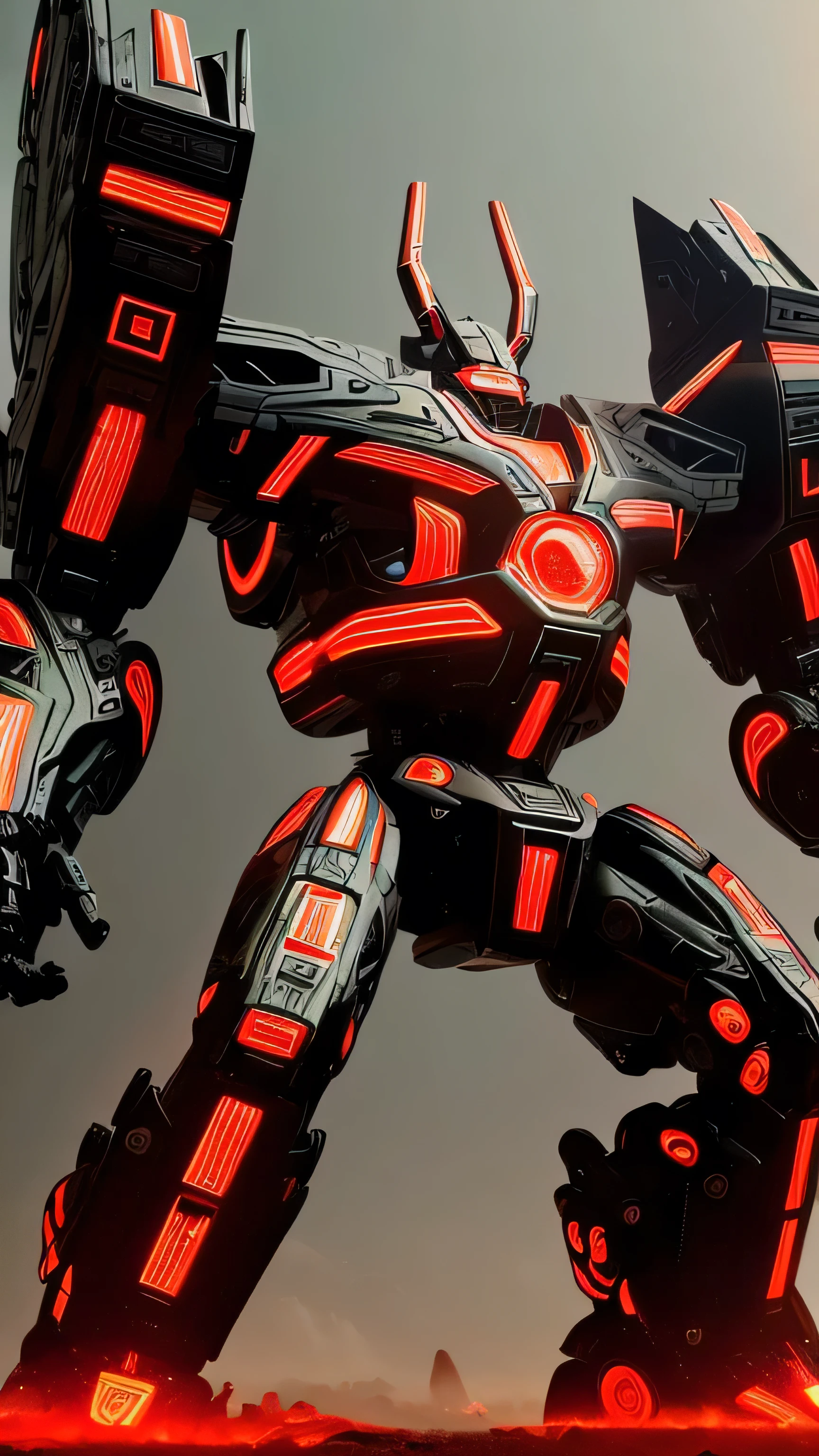Transformer god, mecha, Red core, Astrum, highly detailed, intricate mechanical design, cinematic lighting, epic scale, dramatic pose, glowing red core, futuristic, advanced technology, sleek robotic limbs, complex machinery, seamless integration, (best quality,8k,highres,masterpiece:1.2),ultra-detailed,(realistic,photorealistic,photo-realistic:1.37),dramatic lighting,cinematic angle,volumetric fog,stunning visual effects,dynamic composition,muted color palette