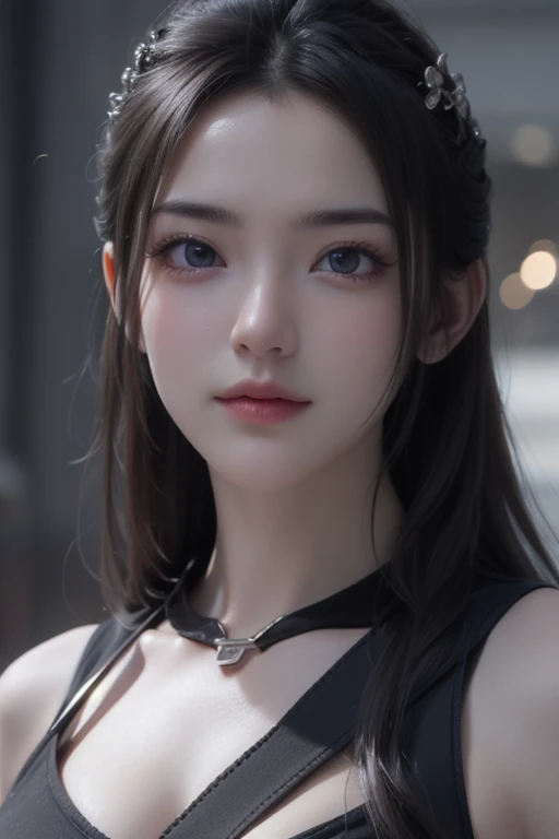 Masterpiece,Game art,The best picture quality,Highest resolution,8K,(Portrait),Unreal Engine 5 rendering works,(Digital Photography),((Portrait Feature:1.5)), 20 year old girl,Short hair details,best quality,masterpiece,highres,official art,extremely detailed cg unity 8k wallpaper,yuanyao,1girl,long hair,smile,dress, (cowboy_shot: 1.1), Modern Immortal Cultivation Biography,
