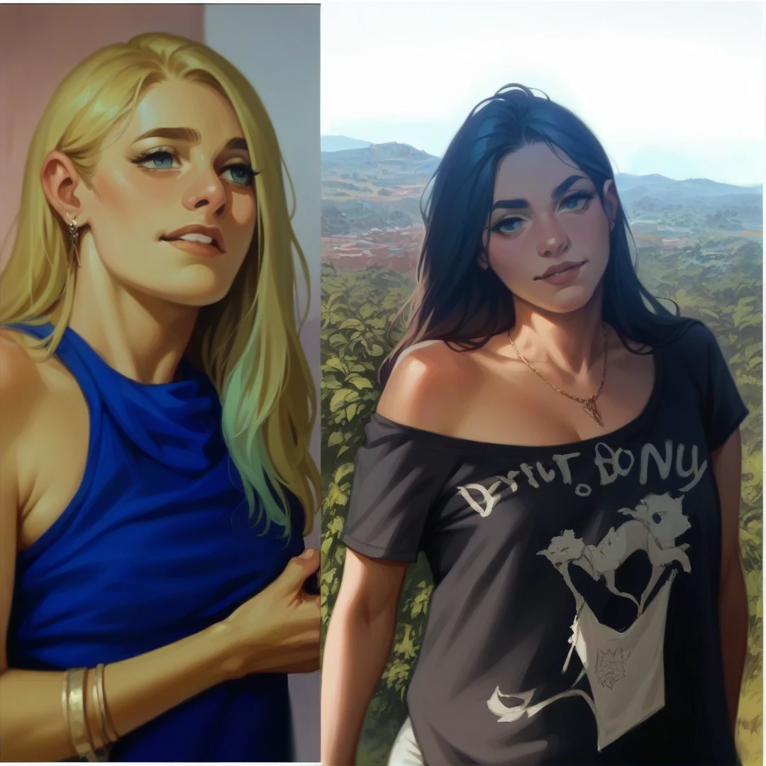 Try putting these two images together, Don't change your clothes. Change the scene