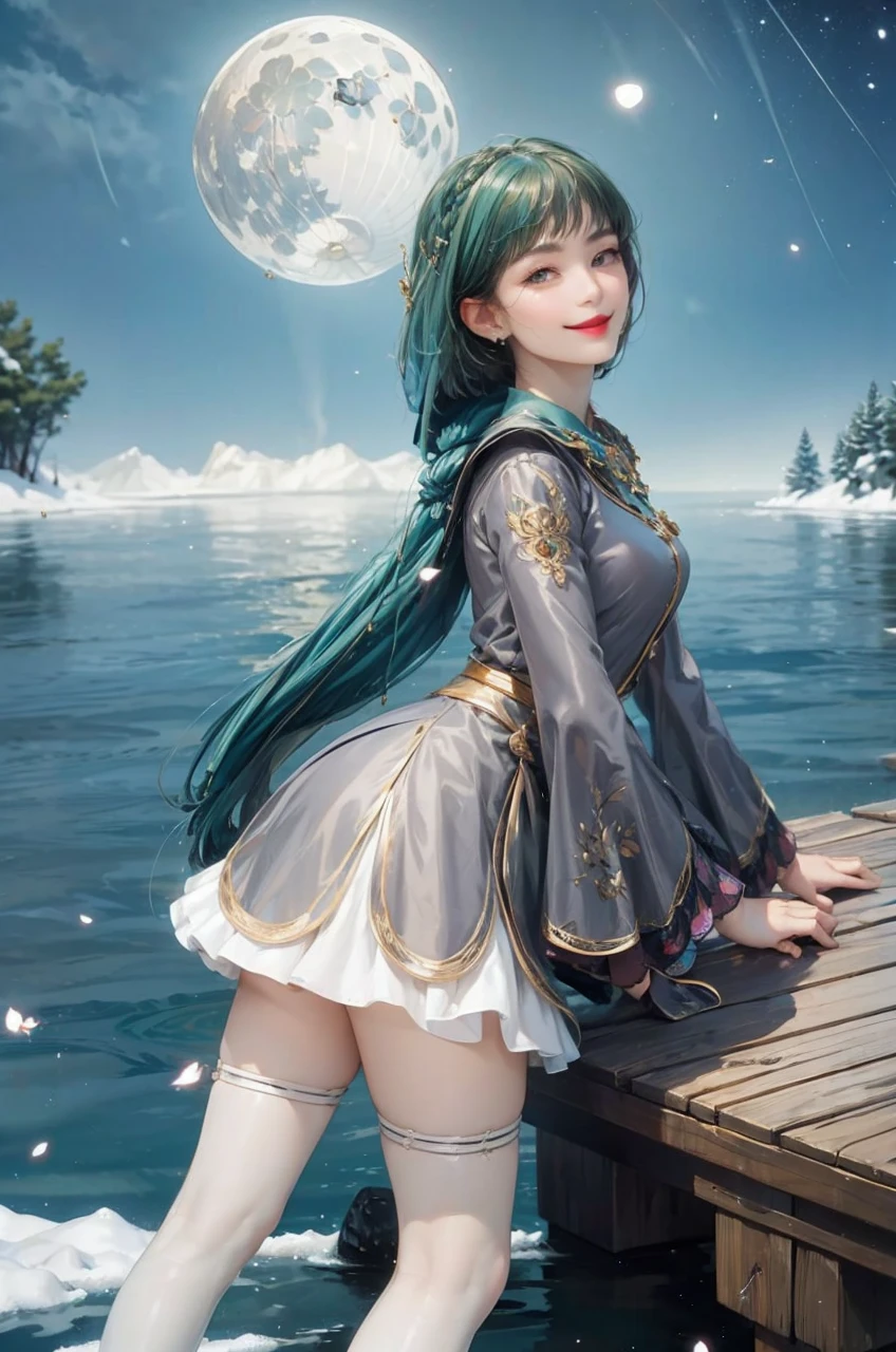 143
(20 year old woman), (surreal), (High level image quality), ((beautiful hairstyle 46)), ((short hair:1.46)), (gentle smile), (breasted:1.1), (lipsticks)