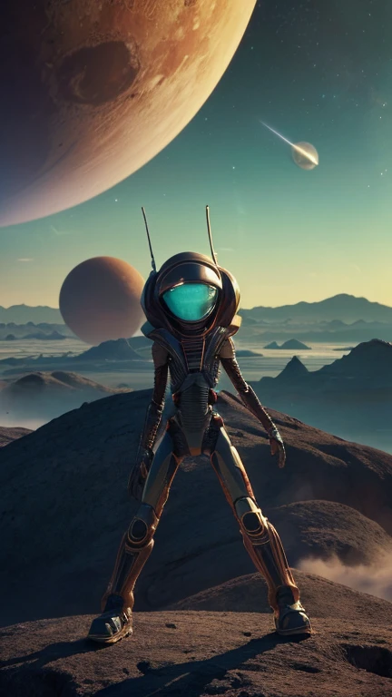 A planet inhabited by extraterrestrial life forms known as "Aliens",