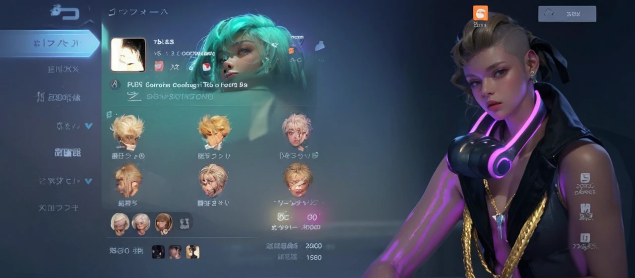 a 20 yo woman, blonde, (hi-top fade:1.3), dark theme, soothing tones, muted colors, high contrast, (natural skin texture, hyperrealism, soft light, sharp)