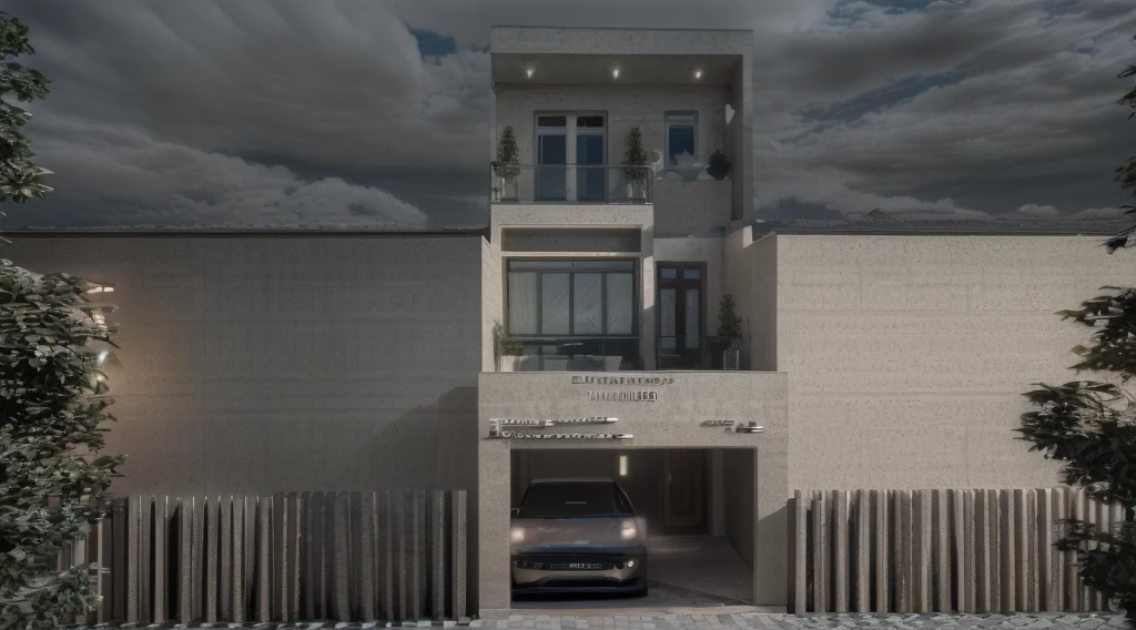 beautiful landscape, stone pavement,cars, RAW photo, 8k uhd, dslr, soft lighting, high quality, film grain, Fujifilm XT3,masterpiece,exterior house