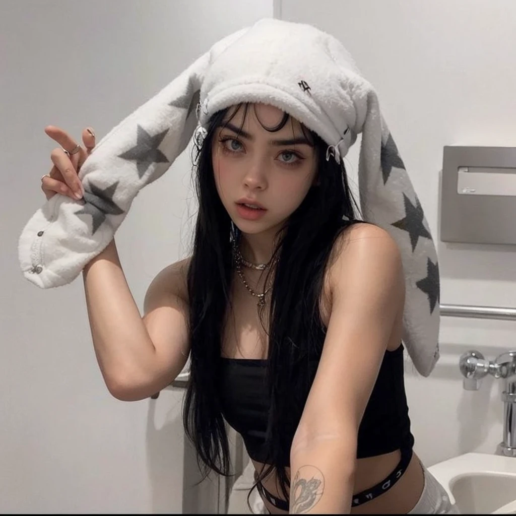 The singer looks like Billie Eilish