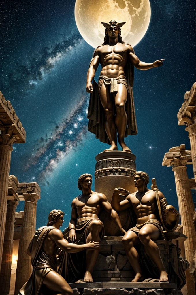 A space where the gods of Greek mythology coexist