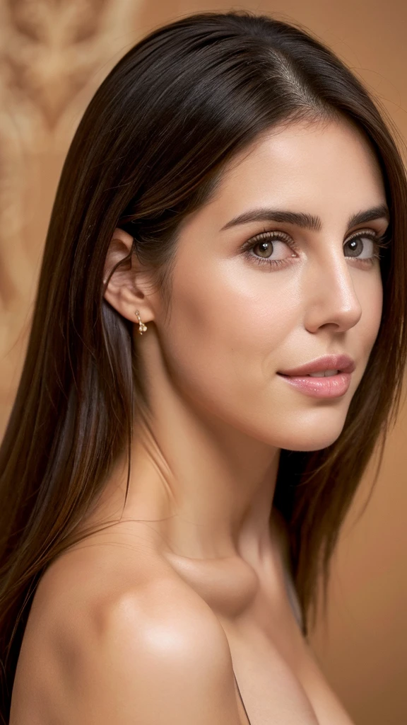 hd wallpaper ,RAW, A woman,34 years Old , ( sfw), [ great detail: ( eyes : Jessica Lowndes) ,( nose :Alexandra Daddario), ( mouth :Eiza Gonzalez ), ( chin: Jessica Lowndes), ( jaw angle: Alexandra Daddario) (ears : Eiza González), ( forehead: Jessica Lowndes),( cejas : Alejandra Daddario),( párpados:Eiza González),( senos : Jessica Lowndes)], beautiful breast 