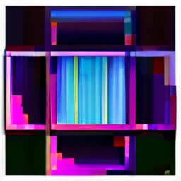 A picture of nothingness,universe,Purple crystals,magic