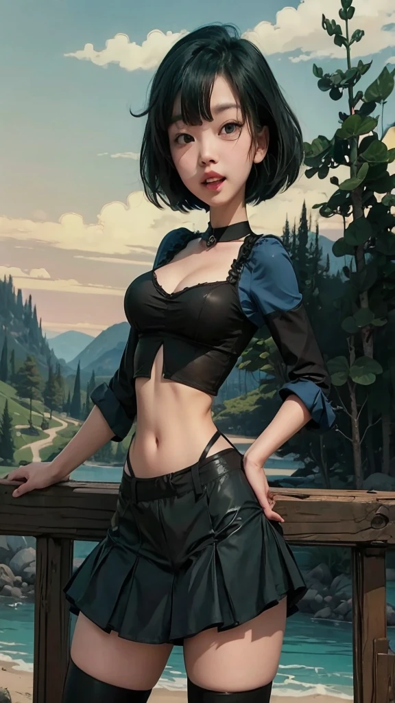 big hip, no skirt, in lingerie, realist, Bigboobs, beatifull