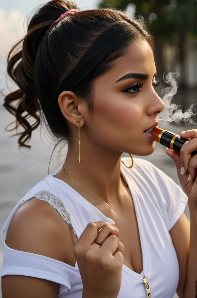Latina vaping