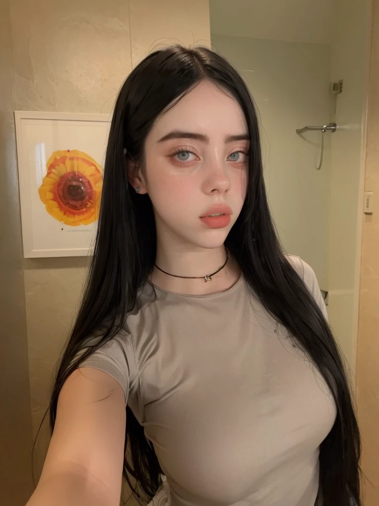 The singer looks like Billie Eilish