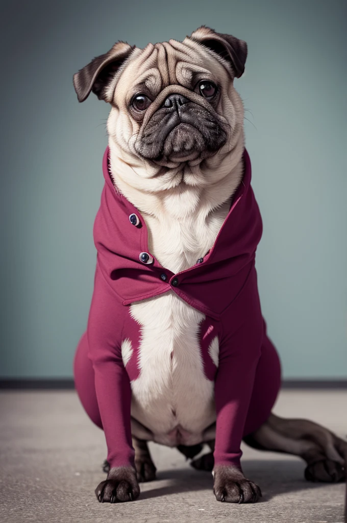 Beetroot pug
