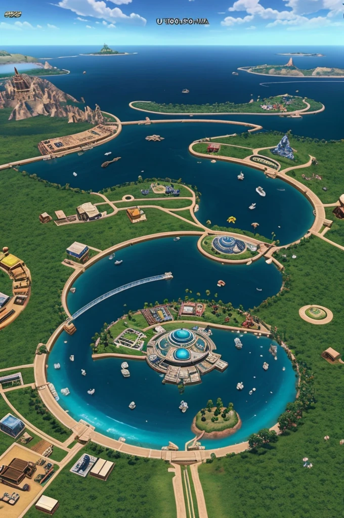 Universes in a video game