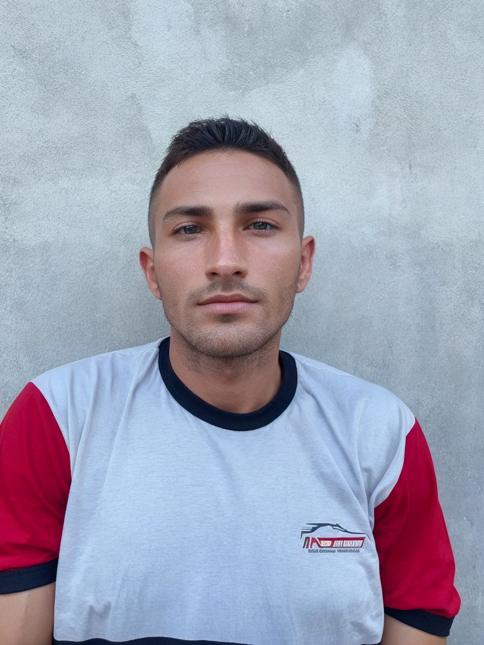A masculine handsome boy with medium hair, sharp jawline and chad face. The image quality should be 4k. Eye colour should be brown.