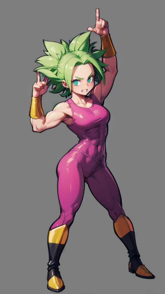 Kefla , 
Solo . Fullbody . Simple background , multiple view , Fitgirl , normal pose