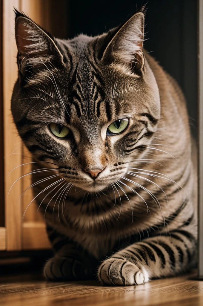 Sad cat