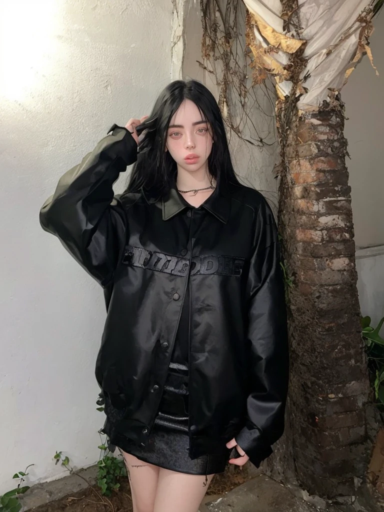 The singer looks like Billie Eilish