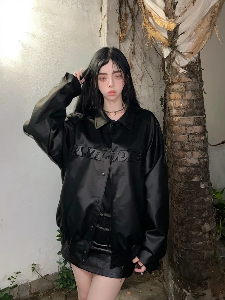 The singer looks like Billie Eilish