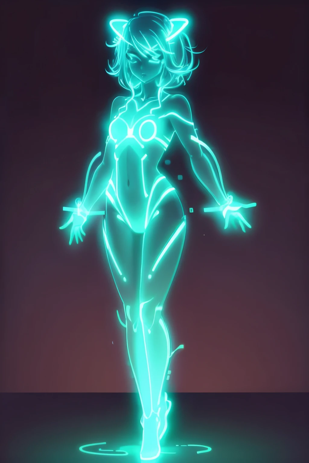 Outlines lighting outline full lighting glowin neon outline