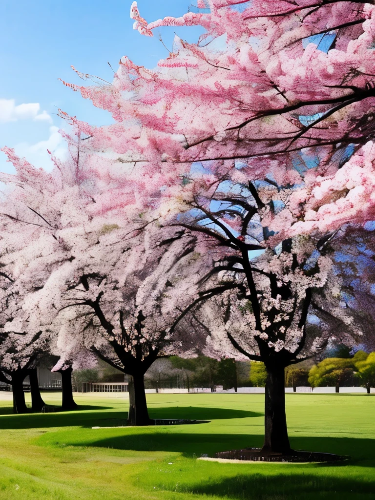 dogwood trees in bloom.