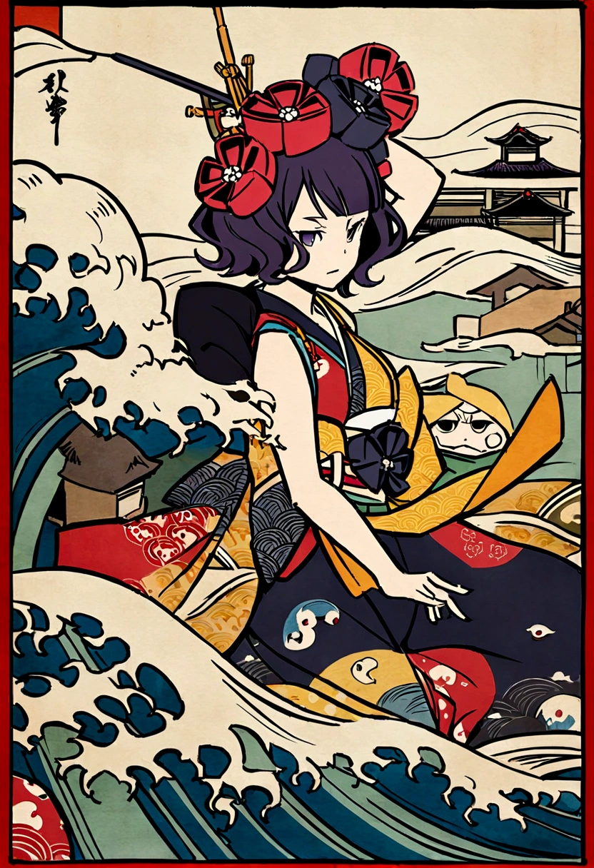 Edo Town、Katsushika Hokusai、Ukiyo-e style、Kohinshitsu、judgement